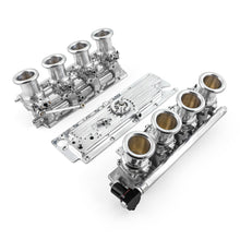 Load image into Gallery viewer, Chevy GM LS3 Downdraft EFI Stack Intake Manifold System Complete Polished