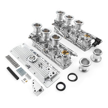 Load image into Gallery viewer, Chevy GM LS3 Downdraft EFI Stack Intake Manifold System Complete Polished