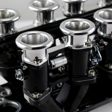 Load image into Gallery viewer, Chevy SBC 350 Downdraft EFI Stack Intake Manifold System Complete Black