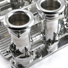 Load image into Gallery viewer, Chrysler HEMI 6.1L Downdraft EFI Stack Intake Manifold System Complete Polished