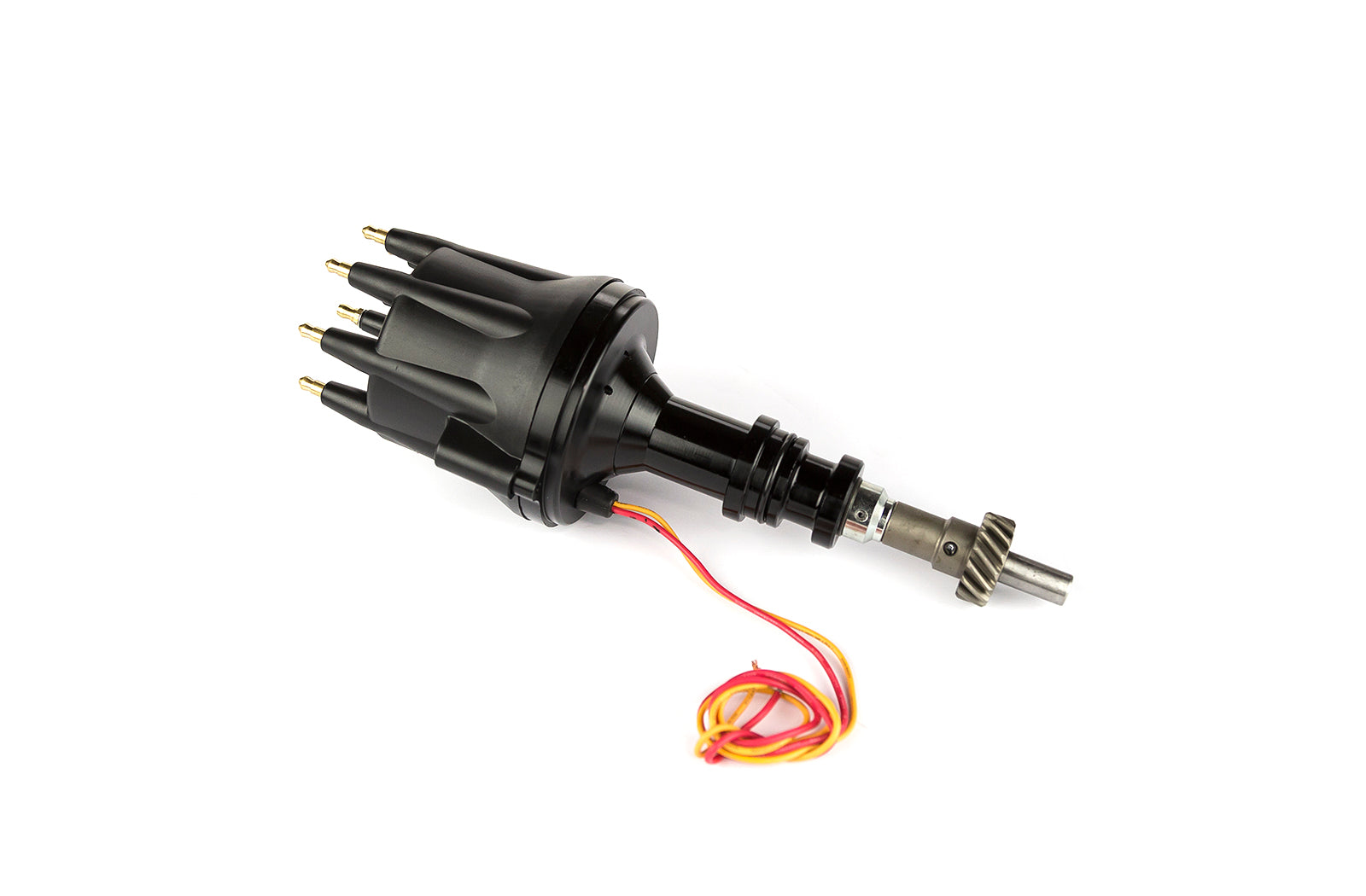 Speedmaster PCE376.1018 Ready-to-Run HEI Distributor For Ford 351W Windsor – Billet Aluminum, Magnetic Trigger, No Box Needed