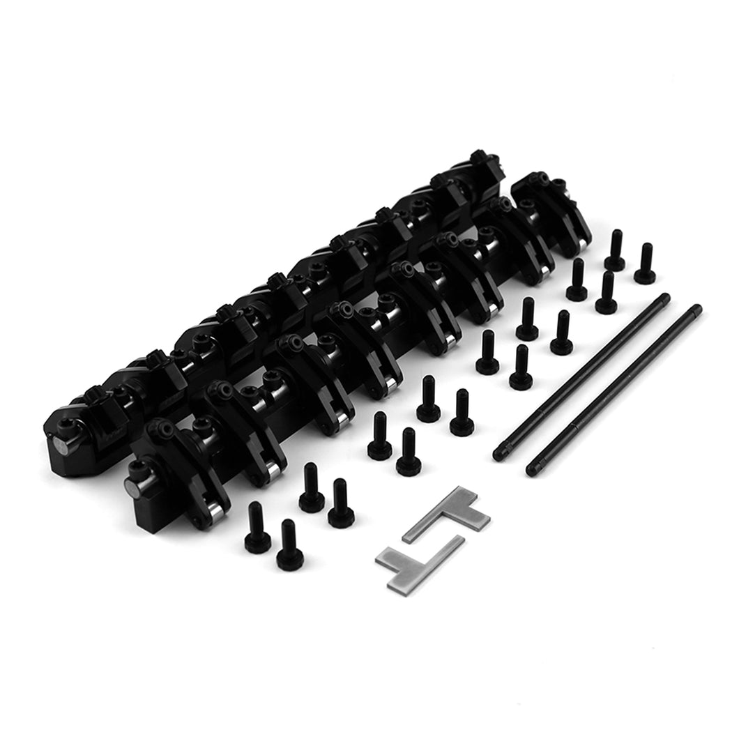 Chevy GM LS1 Shaft 1.7 Ratio DNA® Aluminum Roller Rocker Arms Set