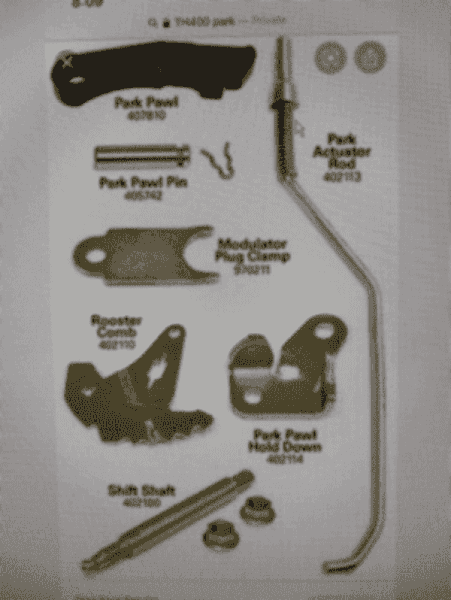 Complete TH400 Turbo 400 Linkage Kit