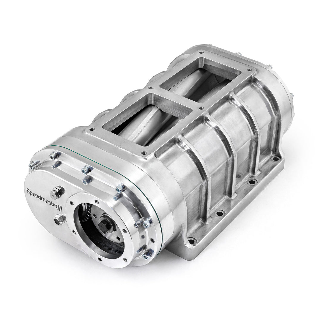 6-71 Polished Blower Roots Supercharger 3 Lobe Twisted Rotors