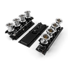 Load image into Gallery viewer, Chevy GM LS1 Downdraft EFI Stack Intake Manifold System Complete [Black]

