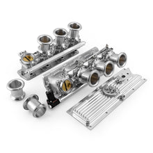 Load image into Gallery viewer, Chevy GM LS1 Downdraft + FiTech Ultra EFI Fuel Injection System [Polished]
