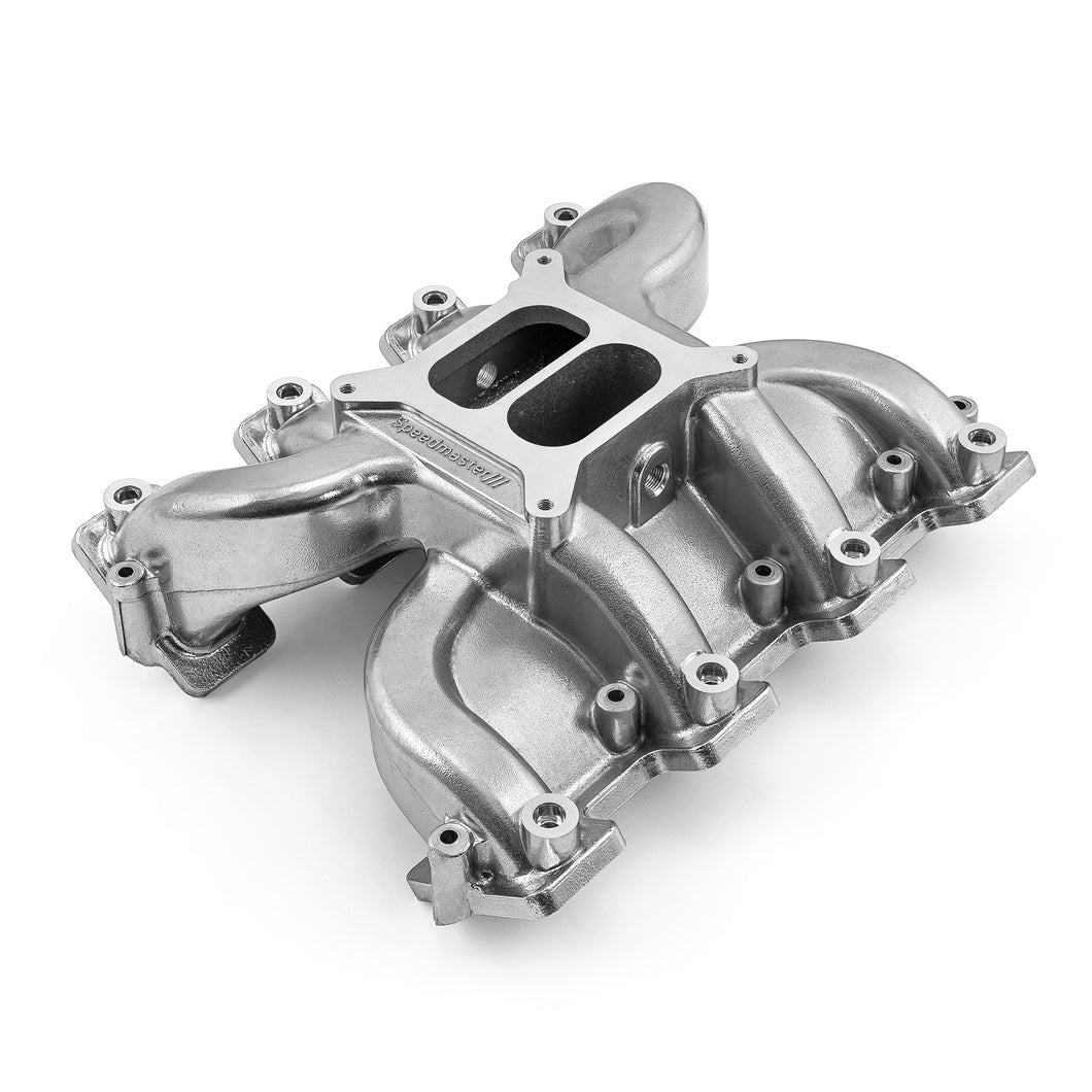 Chevy GM LS3 Dual Plane 4150 MidRise Air Aluminum Intake Manifold [Polished]