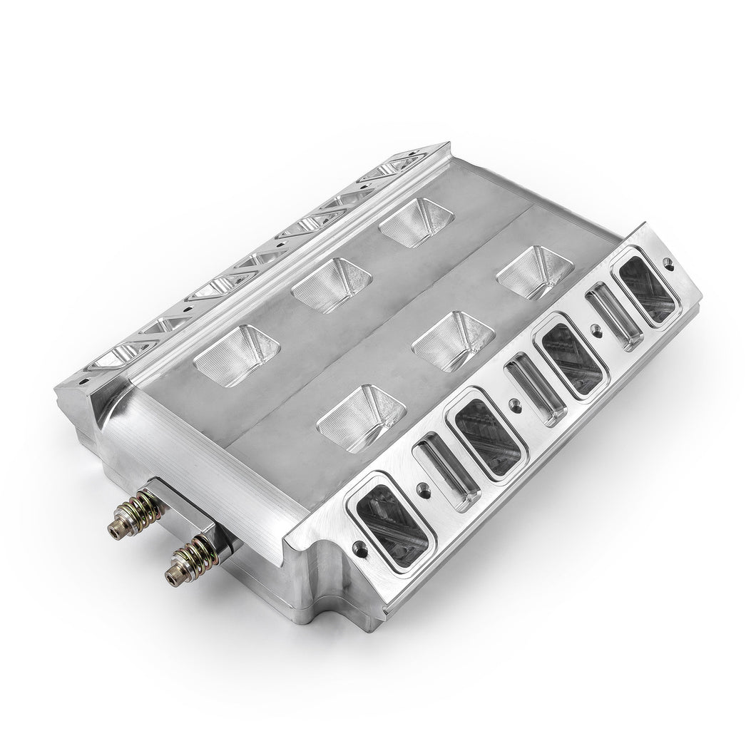 Chevy GM LS7 6-71 8-71 Supercharger CNC Machined Billet Aluminum Intake Manifold