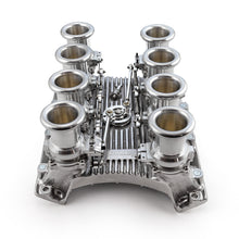 Load image into Gallery viewer, Chevy Gen V LT1 Downdraft 8 Stack EFI Intake Manifold System Complete Polished
