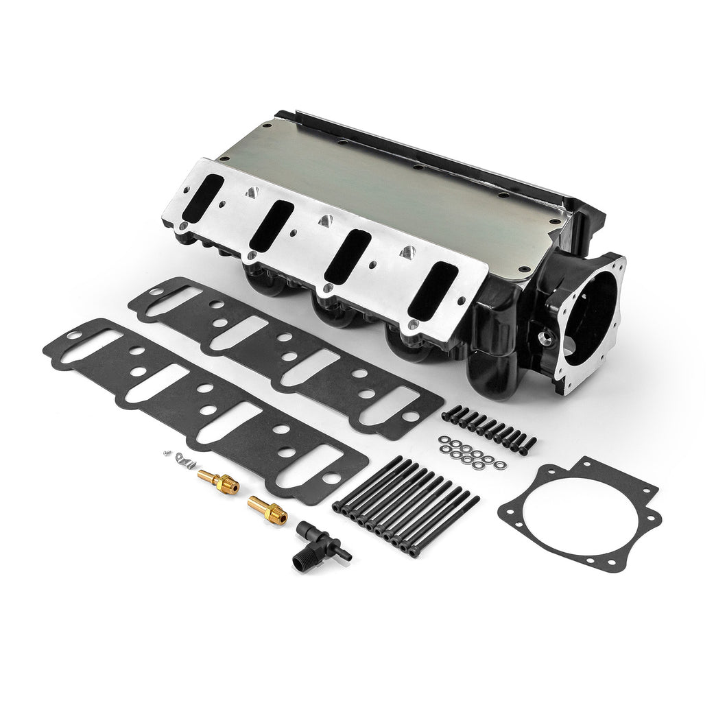 Chevy LS1 LS2 LS6 EFI 102mm 4 Bolt Ram Air Intake Manifold [Black]