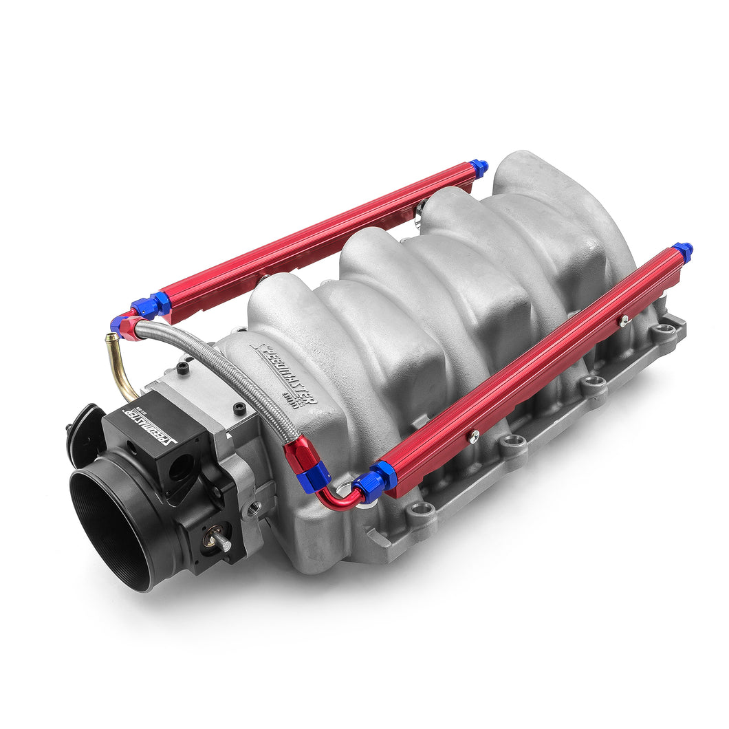 Chevy LS1 LS2 LS6 EFI Intake Manifold Satin with 92mm Throttle Body