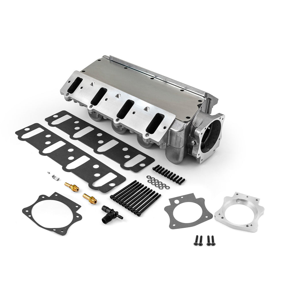 Chevy LS1 LS6 EFI 85mm 3 Bolt Ram Air Intake Manifold [Machined Polished]