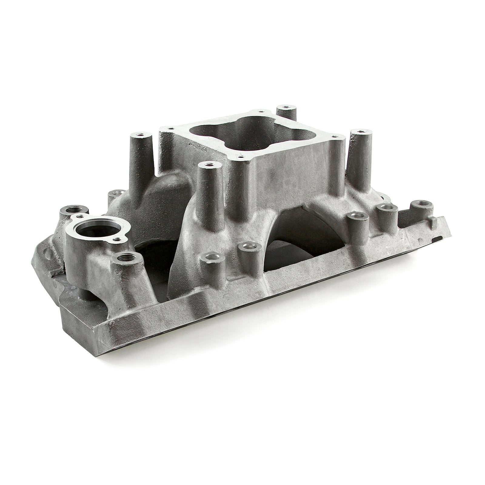 Muscle Car Inlet Chevy SBC 350 15 Degree 1957-95 EFI Inj Ports High Rise Intake Manifol ...