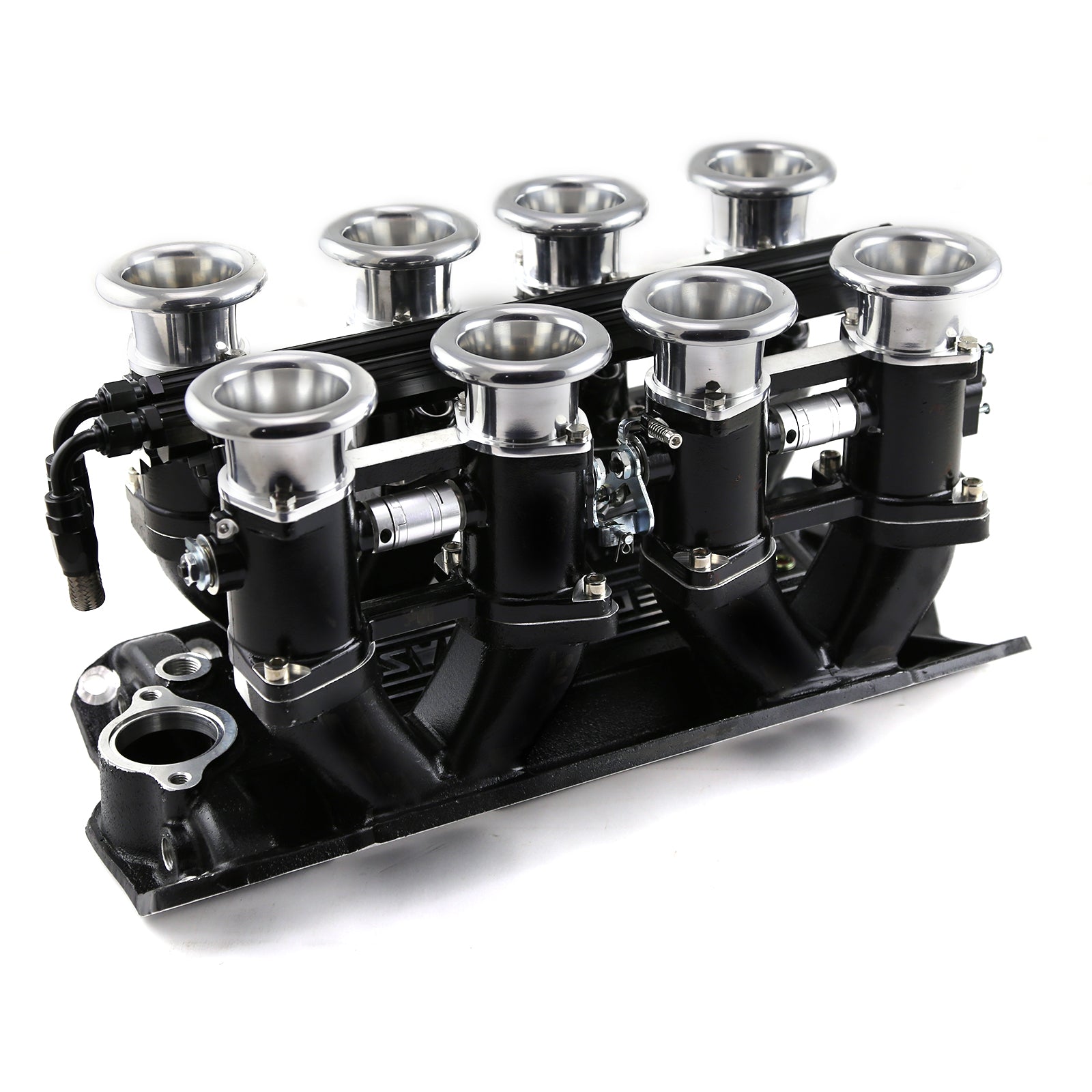 Chevy SBC 350 Downdraft + FiTech Ultra EFI Fuel Injection System [Blac ...