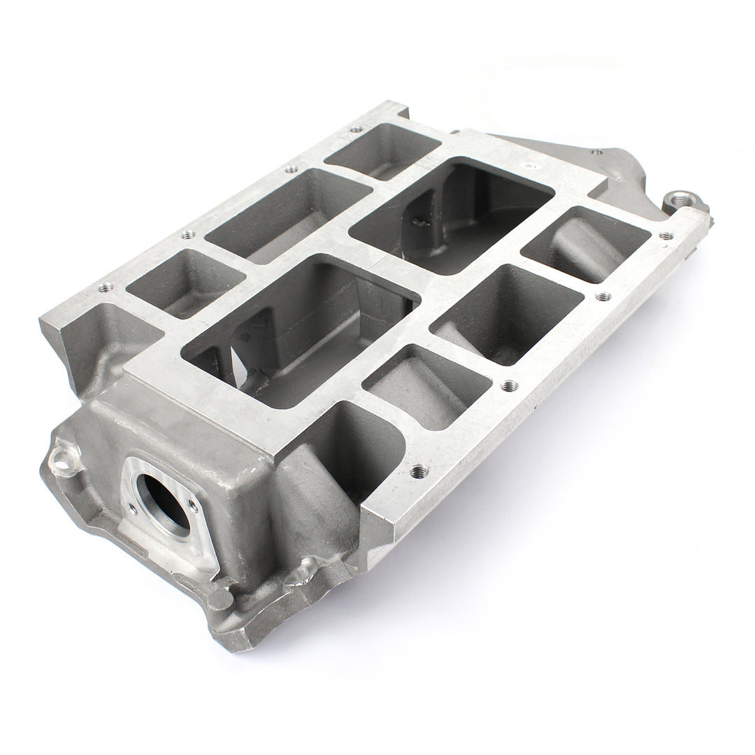 Chevy BBC 454 6-71 8-71 Supercharger Aluminum Intake Manifold [Satin ...