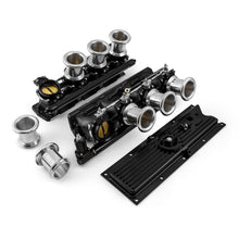 Load image into Gallery viewer, Chevy GM LS1 Downdraft + FiTech Ultra EFI Fuel Injection System [Black]

