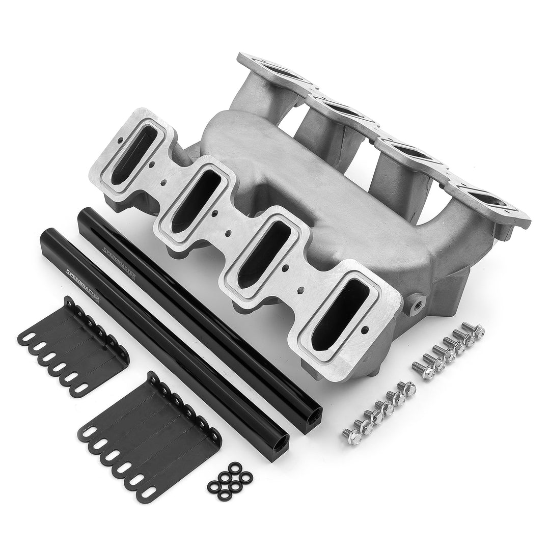 Chevy GM LS1 LS2 LS6 2x4-Barrel Dual Plane Fuel Injected Intake Manifo ...