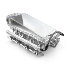 Load image into Gallery viewer, Chevy GM LS3 2pc Fabricated Ram Air 98mm 4 Bolt EFI Intake Manifold Polished
