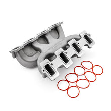 Load image into Gallery viewer, Chevy GM LS3 Dual Plane 4150 MidRise Air Aluminum Intake Manifold [Satin]
