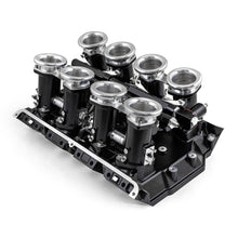 Load image into Gallery viewer, Ford FE 390 427 428 Downdraft EFI Stack Intake Manifold System Complete [Black]
