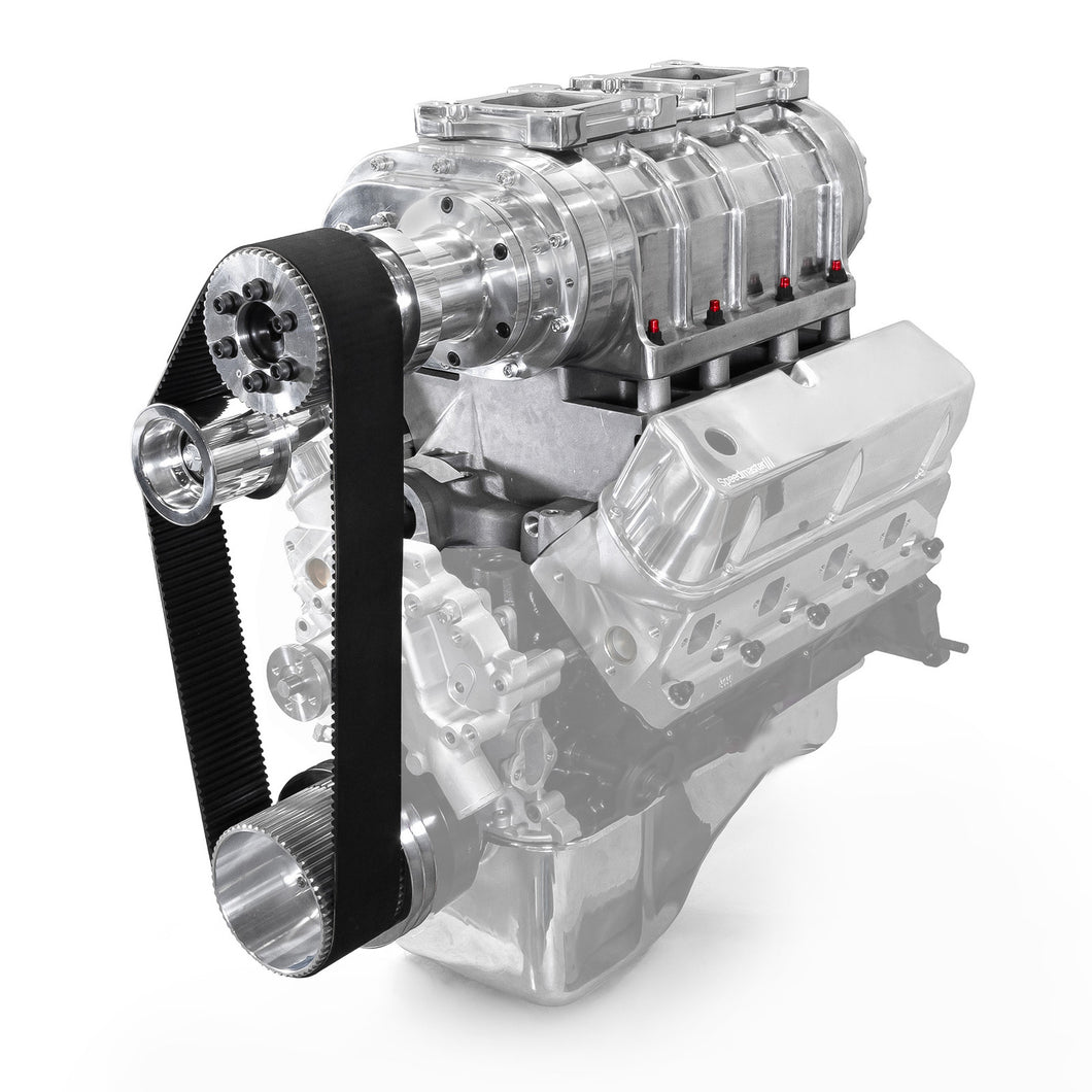 Ford SB 289 302 Windsor Complete 6-71 Roots Supercharger Blower Kit [2V]