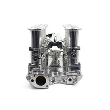 Load image into Gallery viewer, Ford 351W Windsor Downdraft 8 Stack EFI Intake Manifold System Complete Polished

