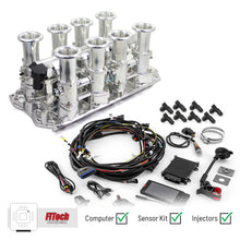 Load image into Gallery viewer, Ford 351W Windsor Downdraft + FiTech Ultra EFI Fuel Injection System [Polished]
