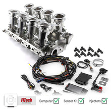 Load image into Gallery viewer, Ford FE 390 427 428 Downdraft + FiTech Ultra EFI Fuel Injection System [Polished]
