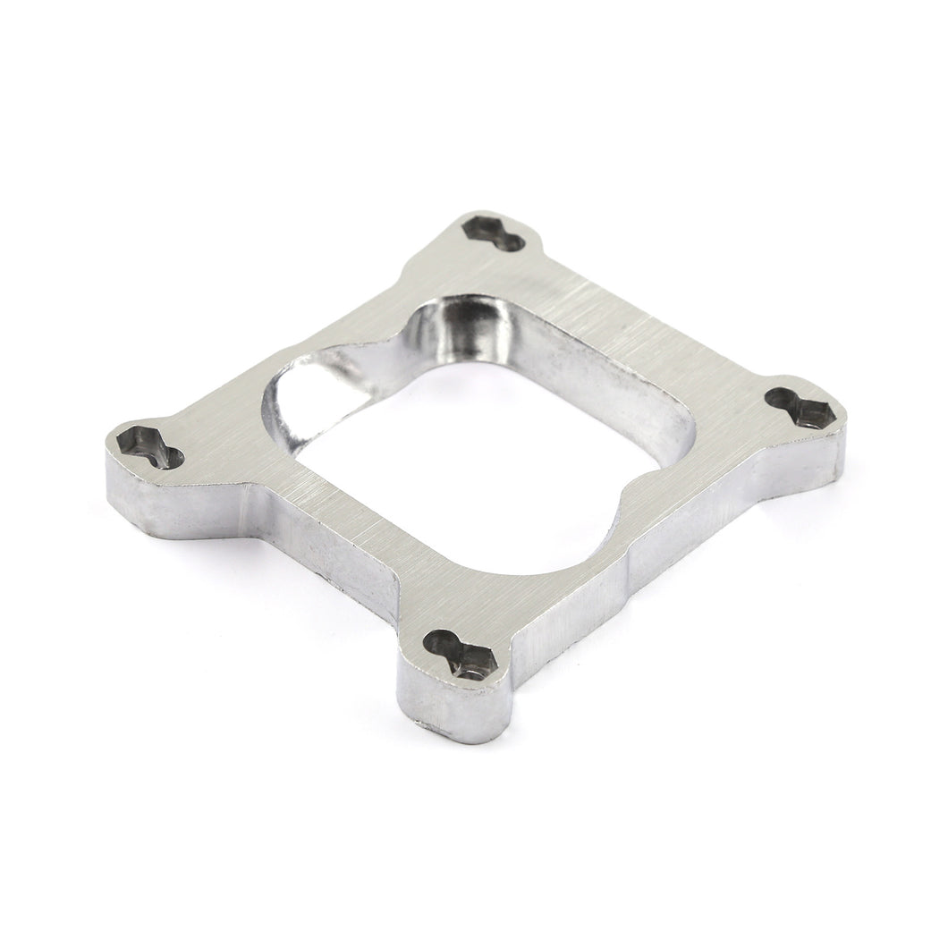 Aluminum Carb Adapter Only Holley to Quadrajet Q-Jet and Spreadbore [2692]