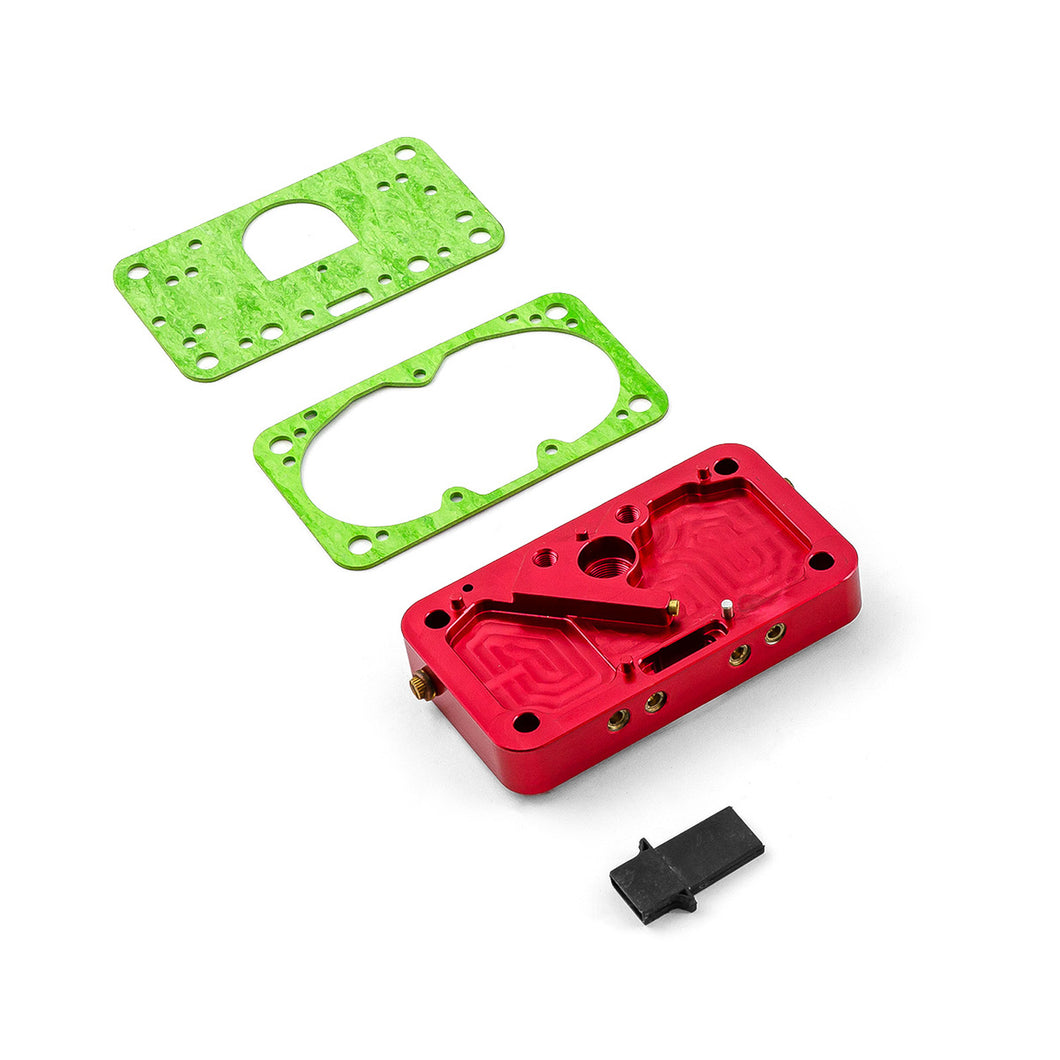 Billet Aluminum 4 Barrel Carburetor 2-Circuit Metering Block