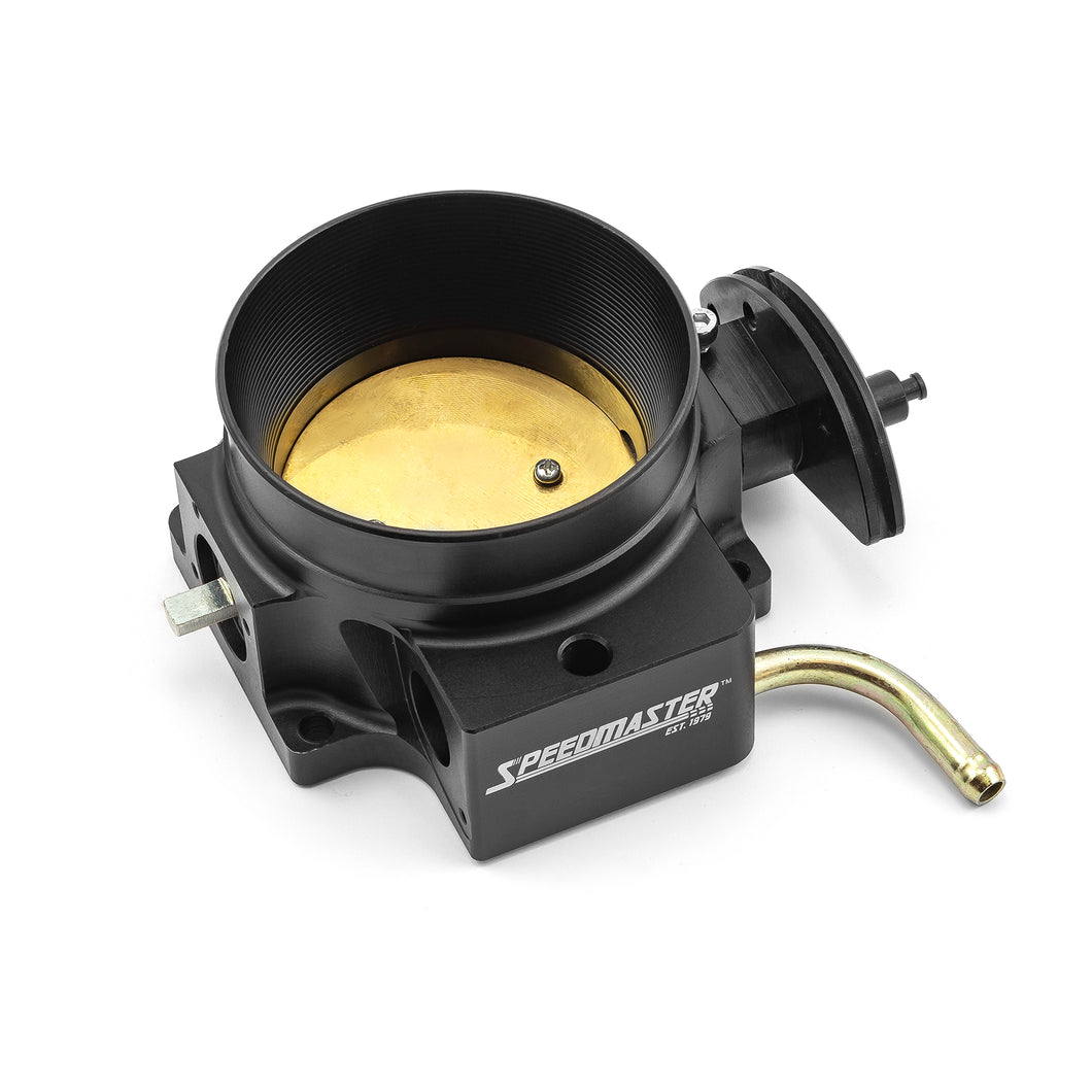 85mm LS2 4 Bolt High Flow Throttle Body Black