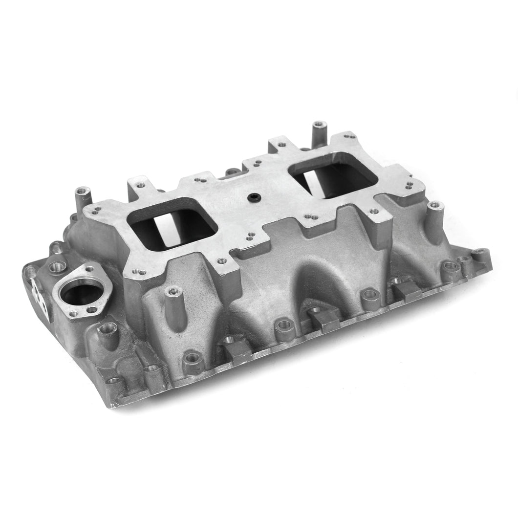 Holden 253 304 308 VN Style Twin Carburetor Intake Manifold Satin