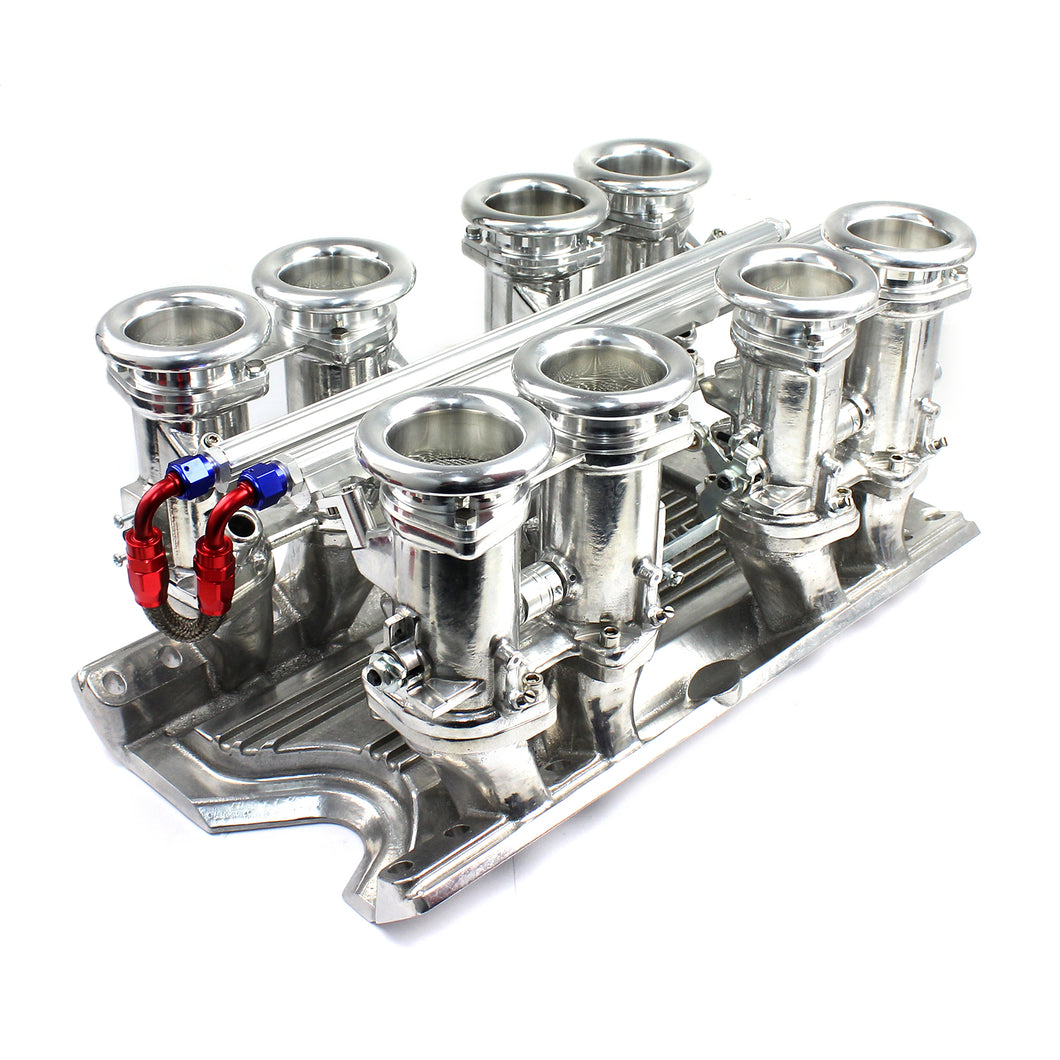 Holden 253 308 Downdraft EFI Stack Intake Manifold System Complete Polished