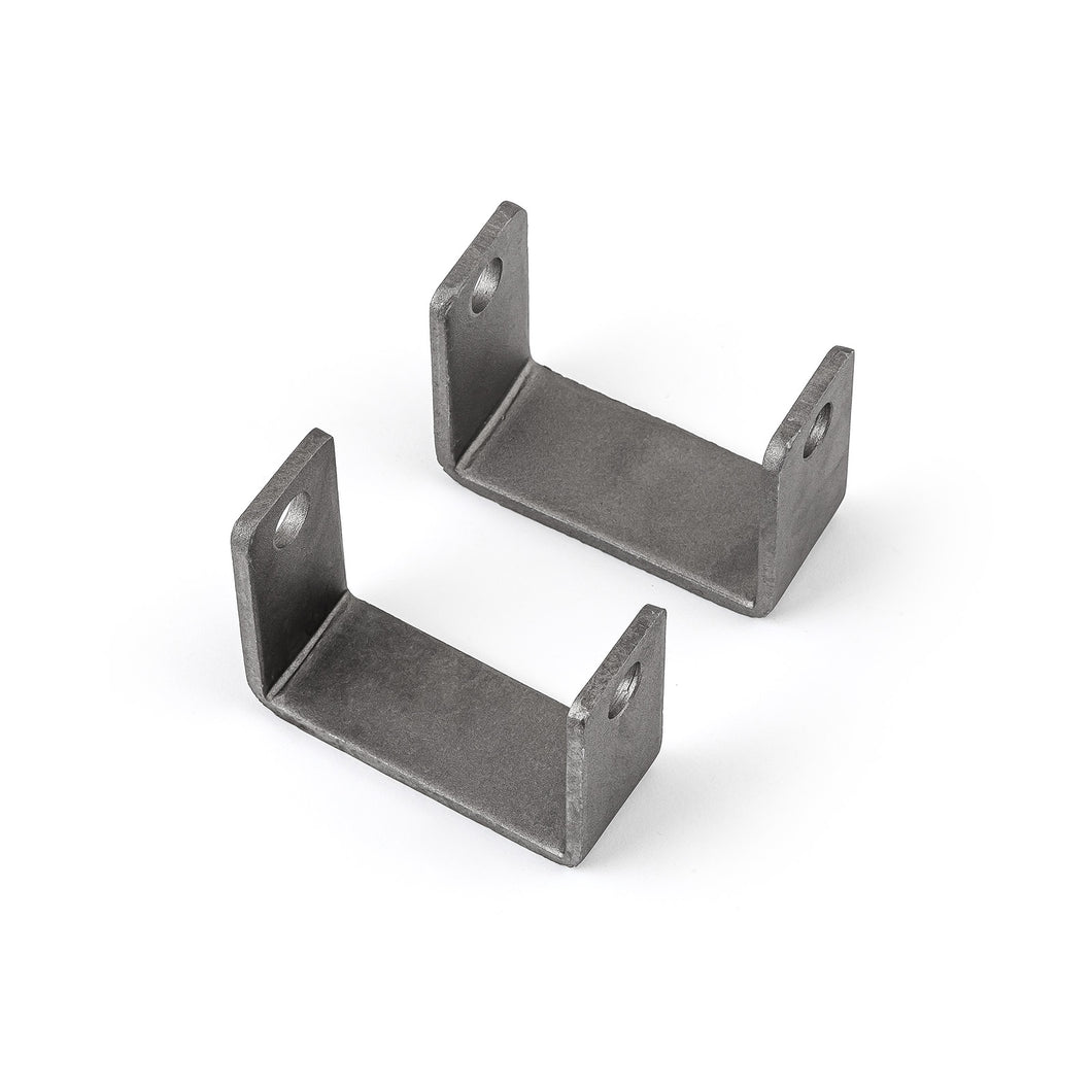 Chevy 350 3 Bolt Rubber Engine Mount Safety Lock Brackets Only