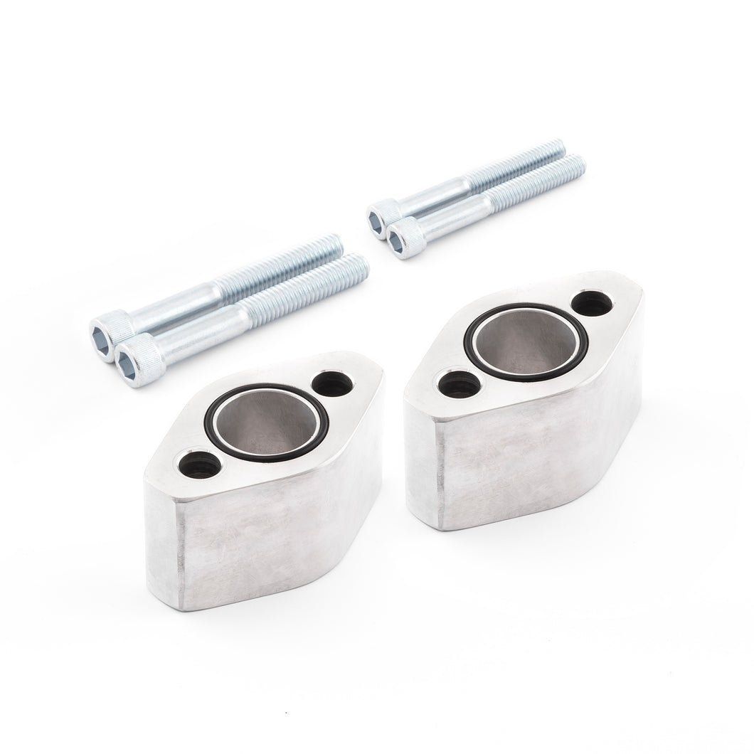 Chevy BBC 454 Water Pump Spacers Kit Aluminum 1.5