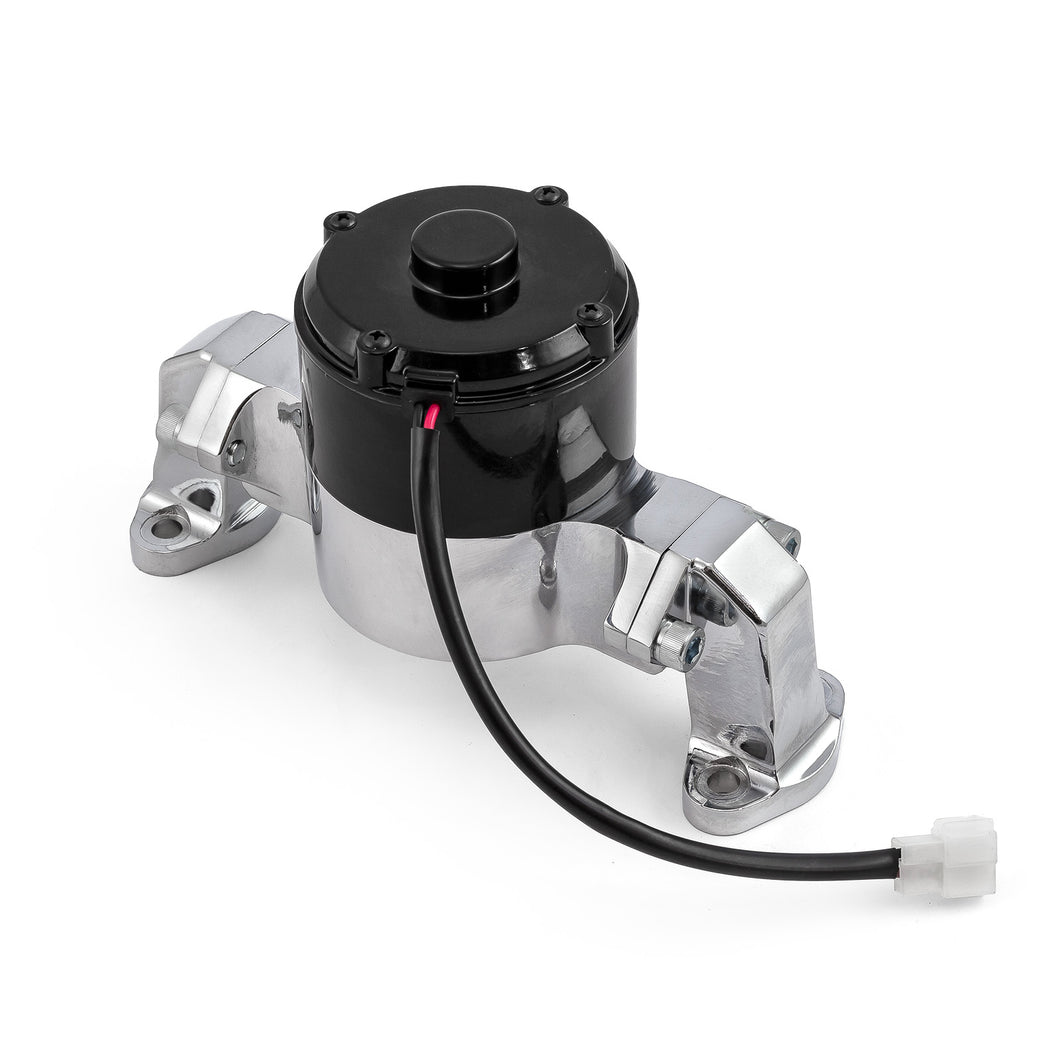 Chevy SBC 350 35+ Gpm Electric Water Pump [Chrome]