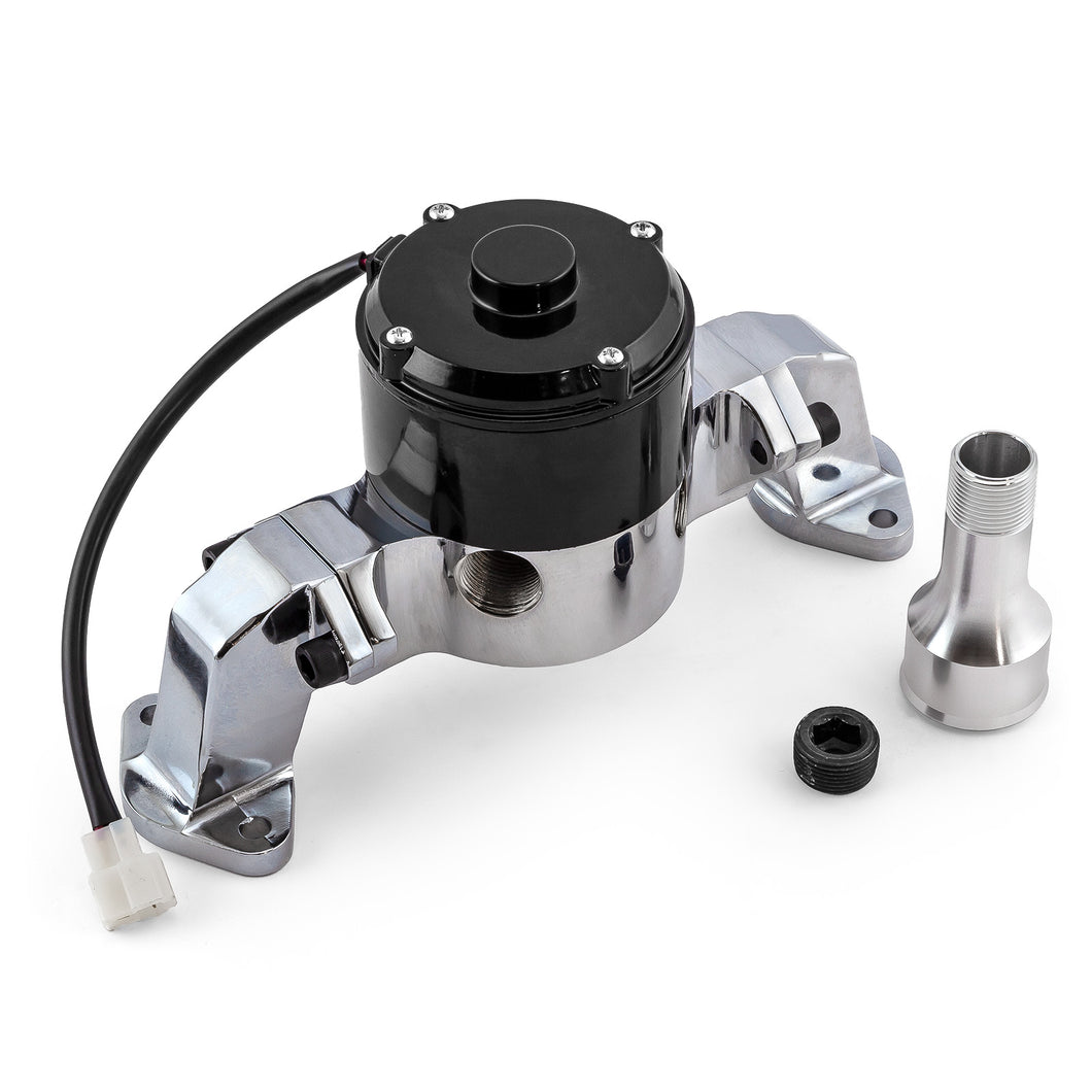 Chevy BBC 454 35+ Gpm Electric Water Pump [Chrome]