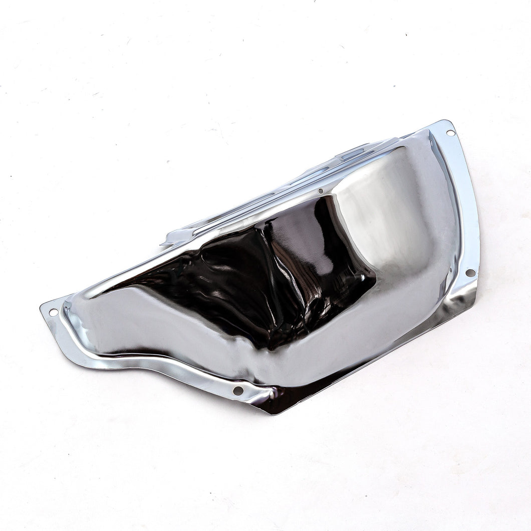 Chevy Gm Powerglide 1962+ Flywheel Dust Cover Chrome