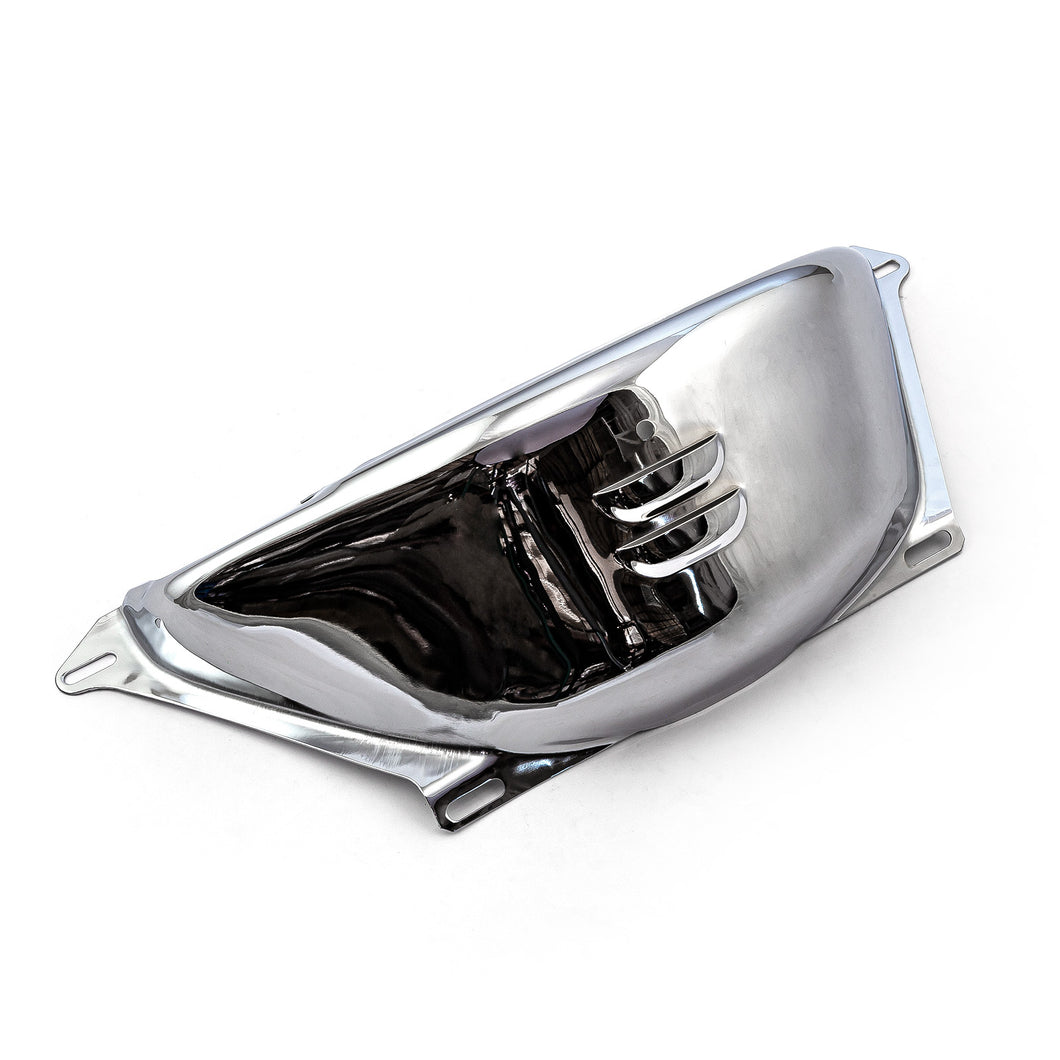 Chevy Gm Turbo Th350 400 Flywheel Dust Cover Chrome (2 7/8