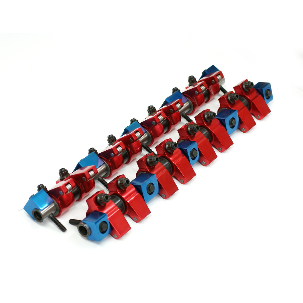Mopar Chrysler SB 318 340 360 1.6 Ratio Aluminum Roller Rocker Arms & Shafts