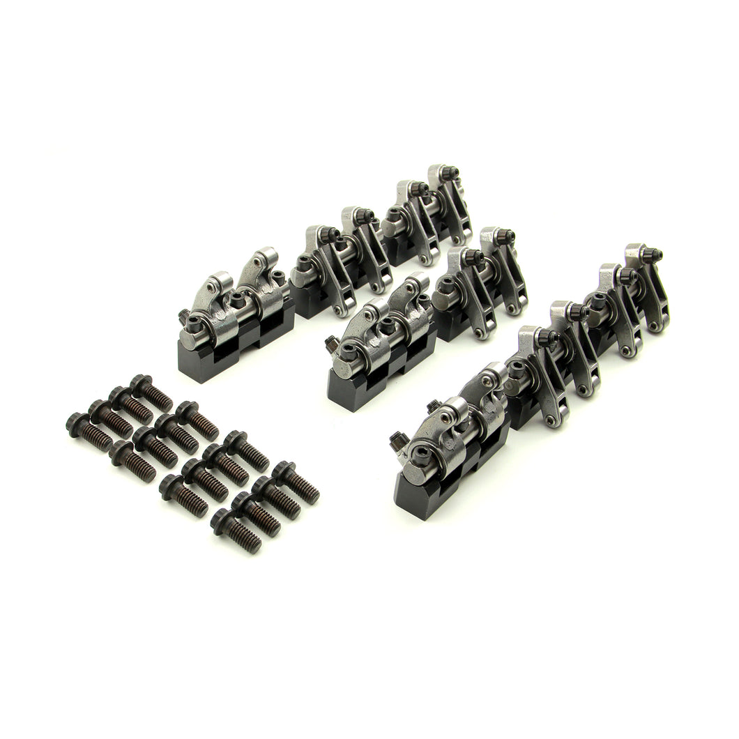 Ford SB 289 302 351 Windsor Stainless Steel 1.6 Ratio Shaft Mount Roller Rockers