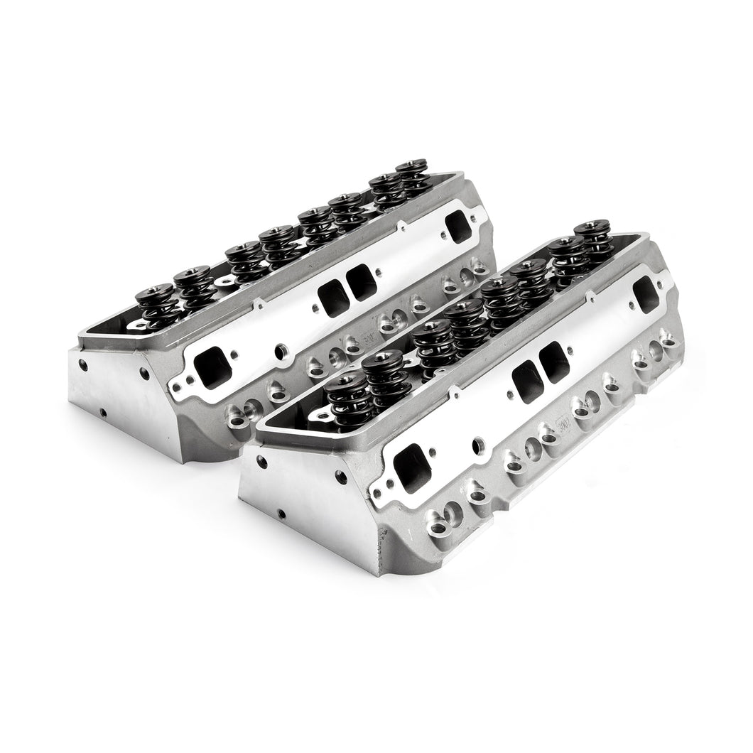 Chevy SBC 350 190cc 64cc Straight Hydraulic Roller Assembled Cylinder Heads
