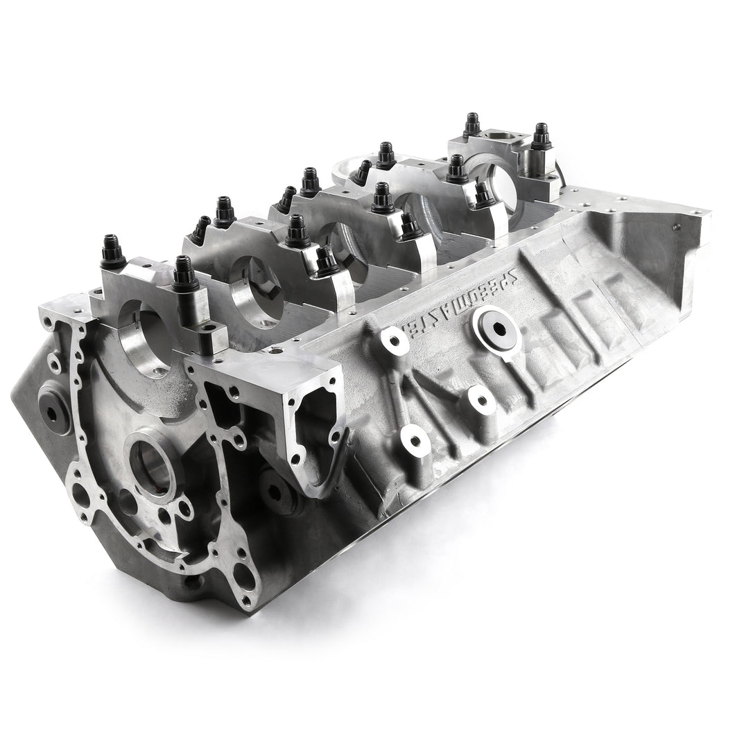 Speedmaster Chevy SBC 350 B-4.000 DH-9.025 Aluminum Engine Block 3/8 Head Stud