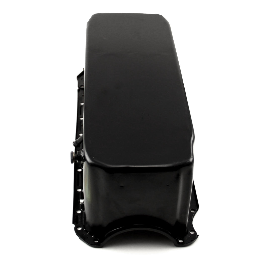 Chevy BB 454 Gen 4 10qt. 2pc. RMS Full Sump Black Competition Oil Pan