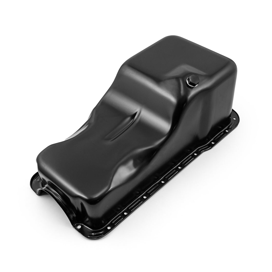 Ford SB 289 302 Windsor 1965-87 Front Sump Black Oil Pan