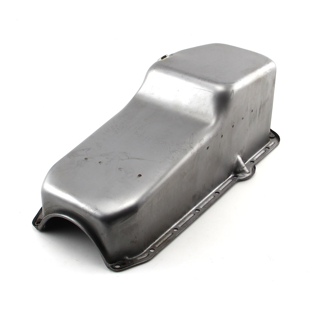 Chevy SBC 350 2Pcs Rms 1980-85 P/Side Replacement Oil Pan [Natural]