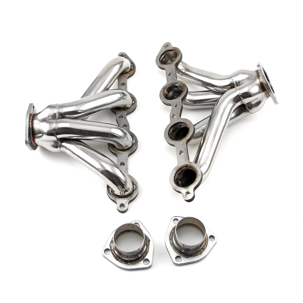 Chevy LS1 LS6 Block Hugger Stainless Steel Exhaust Headers