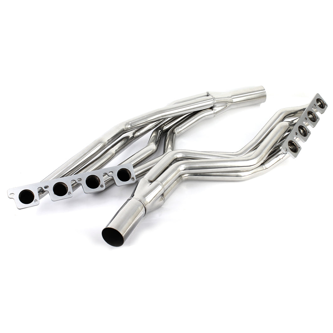 Ford 302 351C 3V CHI Aluminium Cylinder Heads Stainless Steel Exhaust Headers