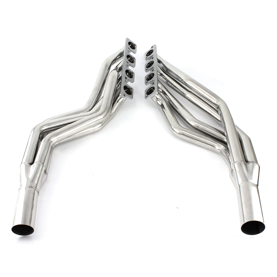 Ford 302 351C Cleveland 3V CHI Aluminium Cylinder Heads Steel Exhaust Headers