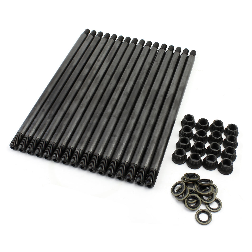 Mazda Rx7 Rotary 13B Oversize Black Oxide Hardened Engine Stud Kit